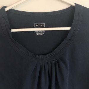 Merona ruched front knit top